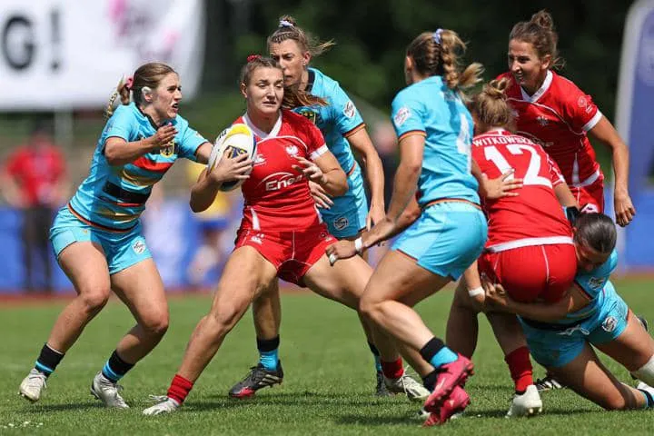 Reprezentacja Polski kobiet w rugby 7 mistrzostwa Europy skończyła na 4. miejscu. Do medalu zabrakło korzystniejszego bilansu małych punktów lub wyższej pozycji na turnieju w Hamburgu.