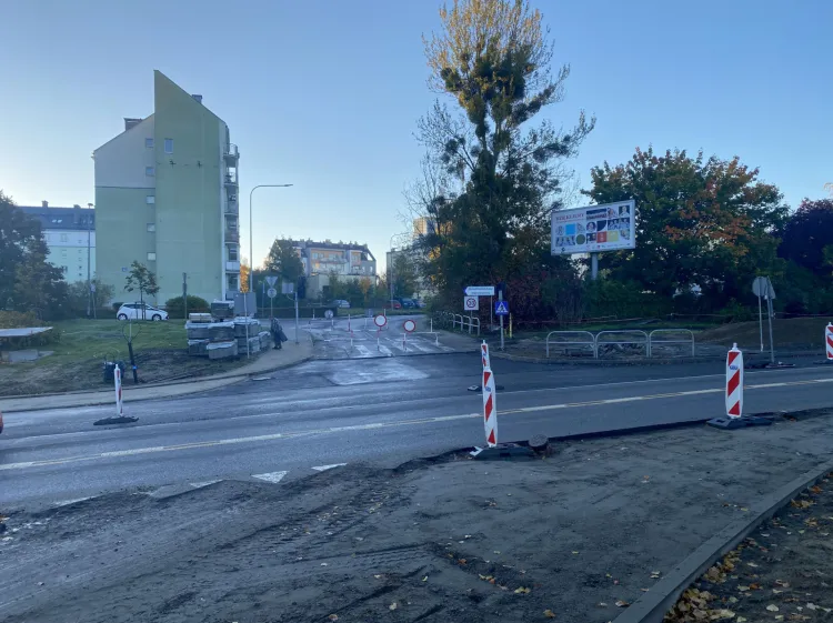 Prace na skrzyżowaniu potrwają do końca listopada