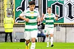 Lechia Gdańsk - Stal Rzeszów Maksym Chłań   radość, bramka, gol