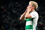 Fortuna 1. Liga: Lechia Gdańsk - Polonia Warszawa Maksym Chłań   radość, bramka, gol