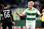Fortuna 1. Liga: Lechia Gdańsk - Polonia Warszawa Maksym Chłań   radość, bramka, gol