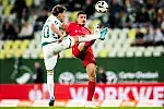PKO Ekstraklasa: Lechia Gdańsk - Widzew Łódź Julian Shehu, Maksym Chłań