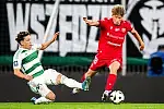 PKO Ekstraklasa: Lechia Gdańsk - Widzew Łódź Maksym Chłań, Kamil Cybulski