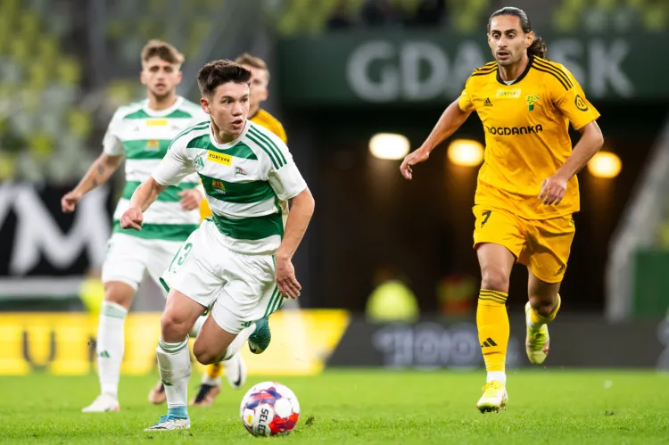 Lechia Gdańsk - Górnik Łęczna Maksym Chłań, Ilkay Durmus