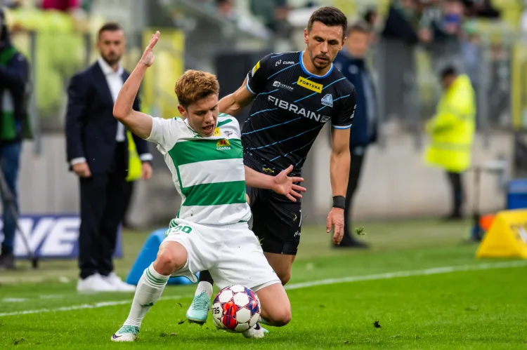 Lechia Gdańsk - Stal Rzeszów Maksym Chłań 