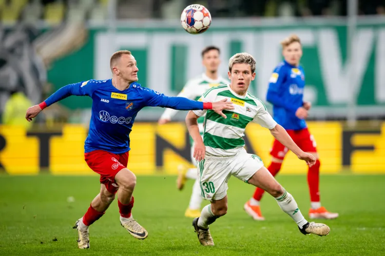 Fortuna 1. Liga: Lechia Gdańsk - Odra Opole Maksym Chłań