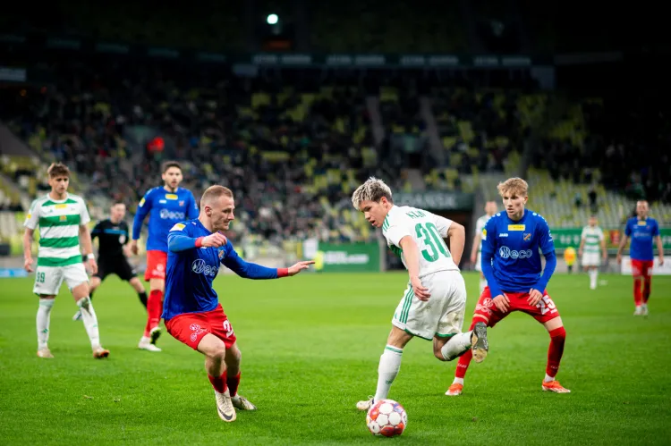 Fortuna 1. Liga: Lechia Gdańsk - Odra Opole Maksym Chłań