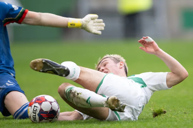 Fortuna 1. Liga: Lechia Gdańsk - GKS Tychy Maksym Chłań 