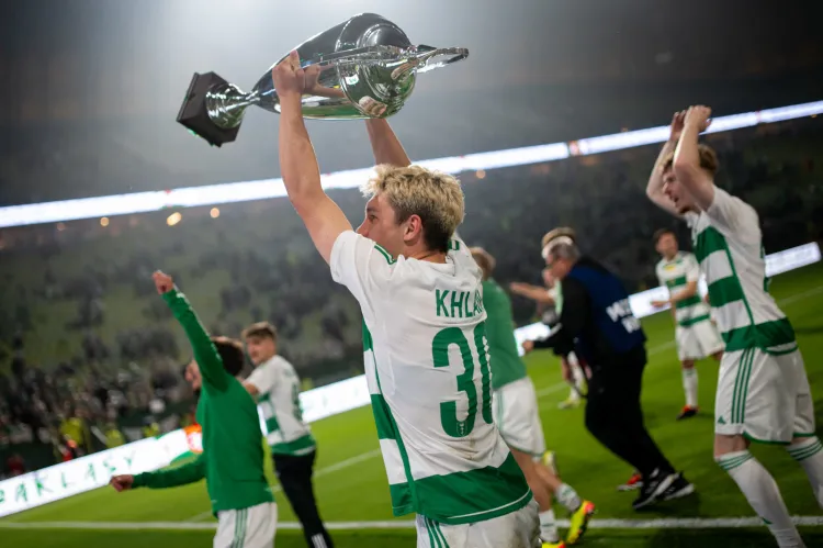 Fortuna 1. Liga: Lechia Gdańsk - Arka Gdynia Maksym Chłań   radość, zwycięstwo, awans