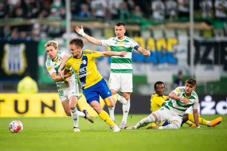 Fortuna 1. Liga: Lechia Gdańsk - Arka Gdynia Maksym Chłań, Sebastian Milewski