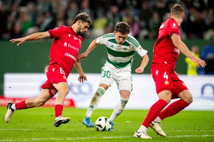 PKO Ekstraklasa: Lechia Gdańsk - Widzew Łódź Maksym Chłań, Lirim Kastrati