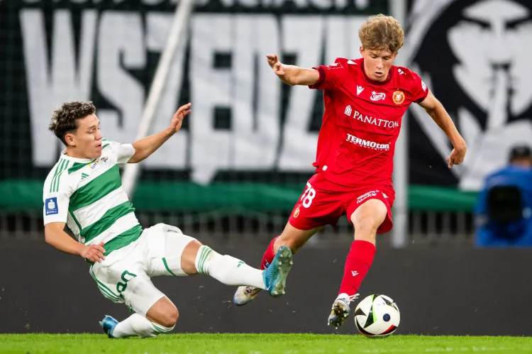 PKO Ekstraklasa: Lechia Gdańsk - Widzew Łódź Maksym Chłań, Kamil Cybulski