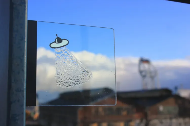 Studentka ASP zrealizowała projekt "Wciąż w Gdyni", który ma przypomnieć historię tajemniczej wizyty UFO w Gdyni w 1959 r. Jej prace można znaleźć w centrum miasta, m.in. w porcie, na plaży oraz przy ul. Świętego Piotra. 