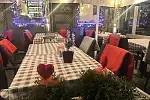 Walentynkowy ogródek Chef restaurant.