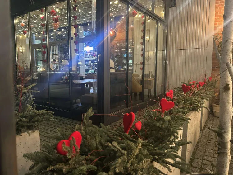 Restauracja ViceVersa w walentynkowym wydaniu.