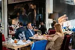 Specjalna kolacja z okazji zdobycia Sopockich Pereł w restauracji L'Entre Villes w Sopocie. 