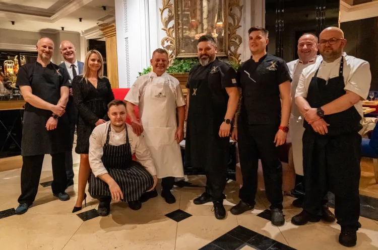 Specjalna kolacja z okazji zdobycia Sopockich Pereł w restauracji L'Entre Villes w Sopocie. 