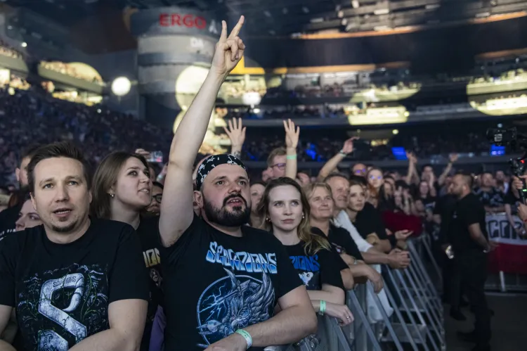 Scorpions w Ergo Arenie 