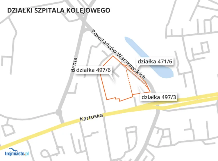 Planowana rozbudowa budynku należącego do szpitala im. Mikołaja Kopernika obejmuje przychodnię i aptekę oraz otwarty parking wielopoziomowy.
