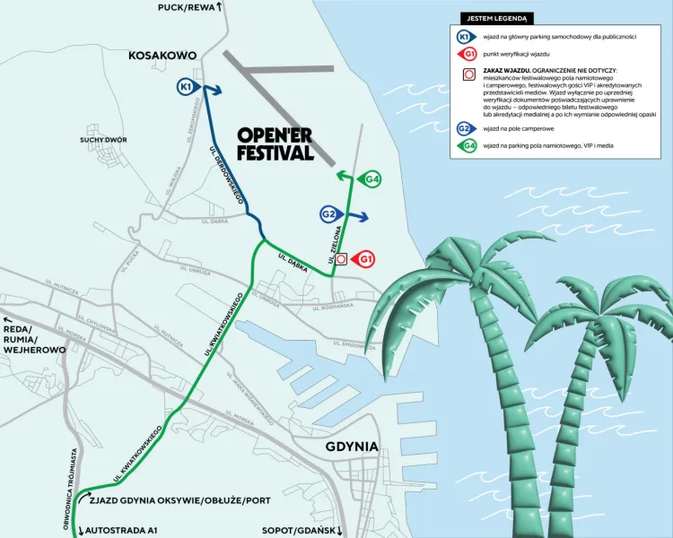Open'er 2025 - praktyczne informacje