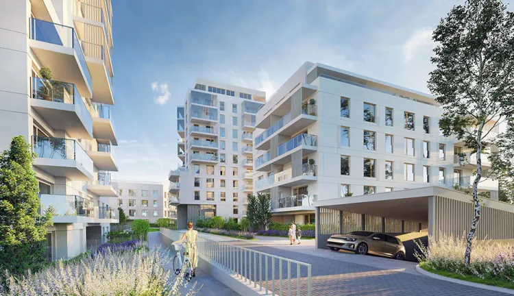 Unikat Apartamenty, Morena. Trzeci budynek osiedla będzie miał pięć pięter, architektonicznie dopasowany będzie do wcześniejszego etapu osiedla. 