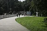 Poza sezonem pamiątki można kupić jedynie przy pętli autobusowej u parkingu. Latem kramy rozstawiają się przy drodze prowadzącej do Pomnika Obrońców Wybrzeża.
