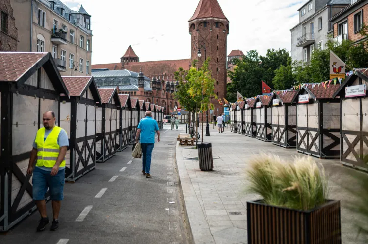 Trwa sprzątanie po Jarmarku św. Dominika 