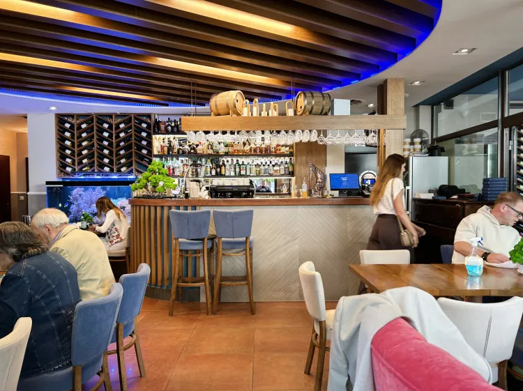 Restauracja Nad Potokiem w Jelitkowie.