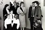 Księżniczka Anna odwiedziła Gdańsk dwukrotnie - w 1991 (na zdjęciu) i 2006 roku. Ku zaskoczeniu wielu, zrobiła zakupy w hipermarkecie oraz udała się z wizytą do zwykłej gdańskiej rodziny w falowcu na Przymorzu.