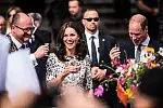 Księżna Kate i książę William z wizytą w Gdańsku, 2017 r.