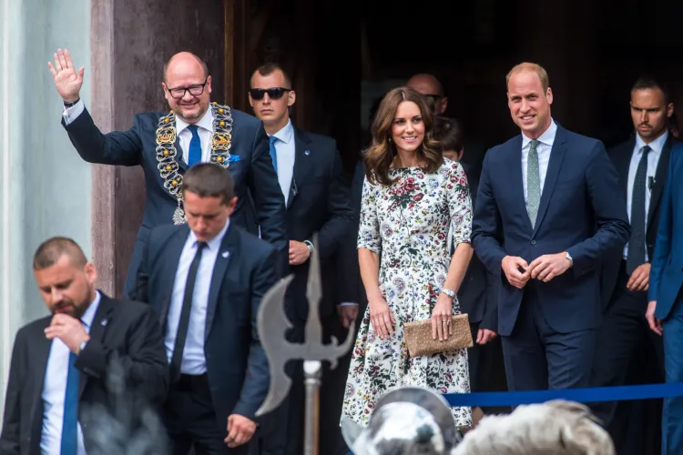 Księżna Kate i książę William z wizytą w Gdańsku, 2017 r.