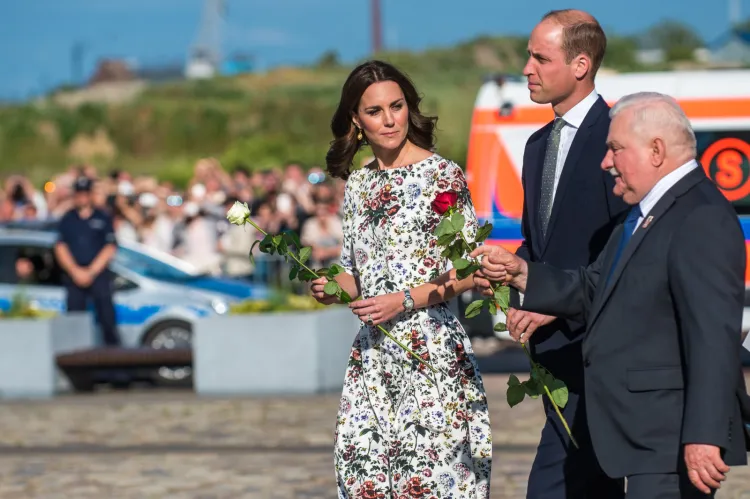 Księżna Kate i książę William z wizytą w Gdańsku, 2017 r.