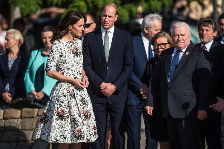 Księżna Kate i książę William z wizytą w Gdańsku, 2017 r.