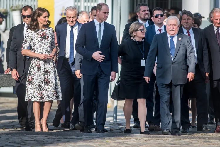 Księżna Kate i książę William z wizytą w Gdańsku, 2017 r.