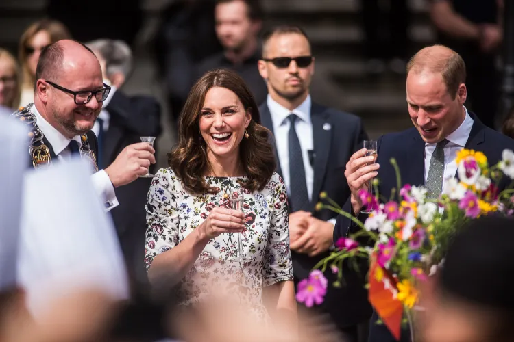 Księżna Kate i książę William z wizytą w Gdańsku, 2017 r.