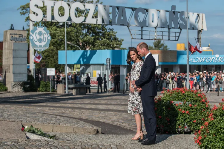 Księżna Kate i książę William z wizytą w Gdańsku, 2017 r.