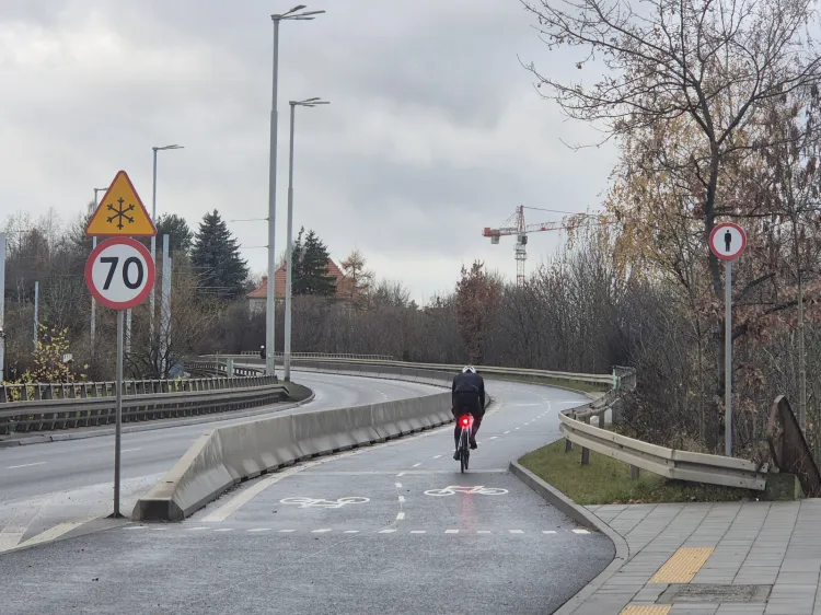Jak wynika ze statystyk, dziennie z ekostrady korzysta ok. 640 rowerzystów.