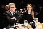 Bronisław Komorowski i Agnieszka Dziemianowicz-Bąk. Gala Pracodawców Pomorza w AMBEREXPO 