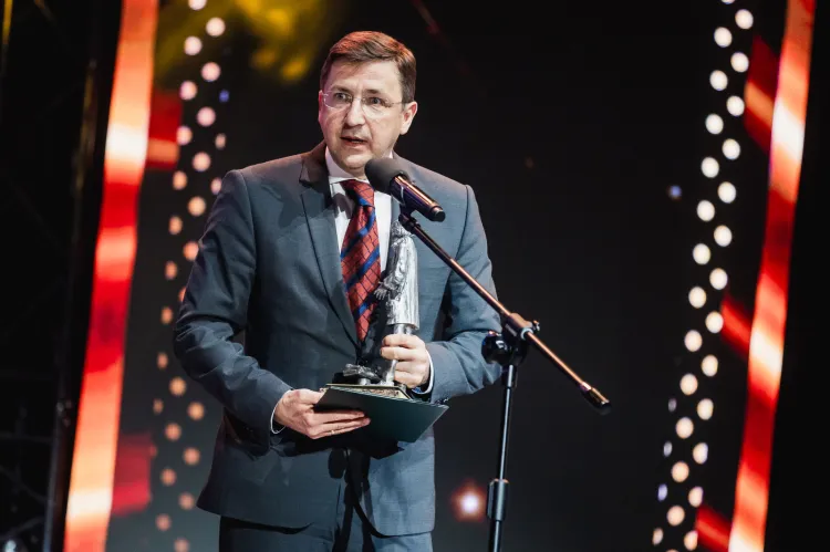 prof. dr hab. n. med. Piotr Trzonkowski. Gala Pracodawców Pomorza w AMBEREXPO 