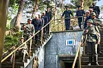 Grupa Rekonstrukcji Historycznej Obrony Wybrzeża podczas wydarzenia "32 dni obrony Helu"