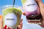 UMAM: malinowa i lawendowa Matcha Latte