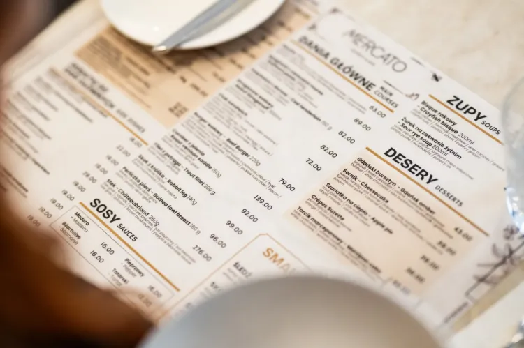 Nowe menu restauracji Mercato Bistrot & Bar jest inspirowane historią Gdańska. 
