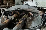 Inspekcja "zmasakrowanej" wieży Q Harveya po bitwie