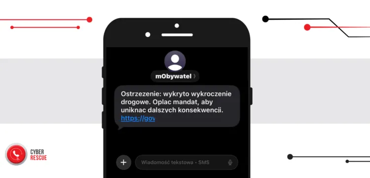 Fałszywe wiadomości pochodzą rzekomo z aplikacji mObywatel.