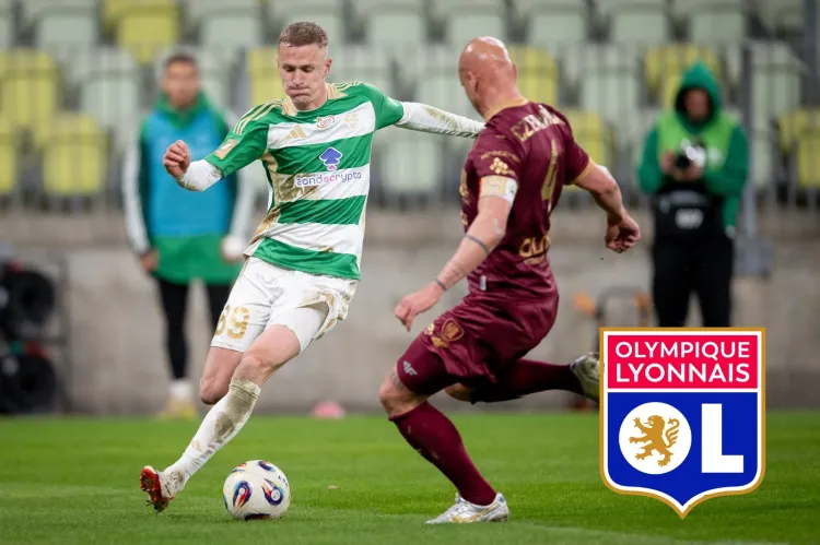 Tomas Bobcek, słowacki snajper Lechii Gdańsk, budzi zainteresowanie francuskiego klubu Olympique Lyon.