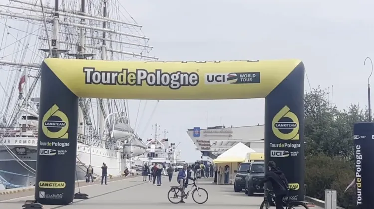83. Tour de Pologne już rozgościł się na Skwerze Kościuszki w Gdyni.
