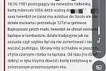 Michał Józef B. - takie dane pokazuje poszkodowanym oszust.
