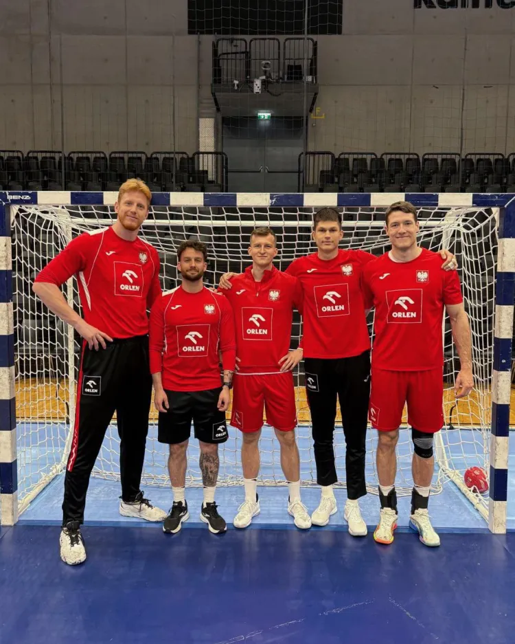 Kadrowicze PGE Wybrzeża Gdańsk na zgrupowaniu reprezentacji Polski.