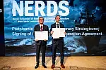 Michał Olko, MMC Ship Design & Marine Consulting i Daniel Oscarsson, wiceprezes Saab Naval.