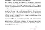 Pełna treść odpowiedzi wiceprezydenta Borawskiego